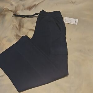 Athleta Wide Leg Cargo Pants XS TALL